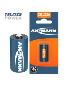ANSMANN CR123A / CR17335 3V Litijumska baterija – blister pakovanje