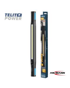 ANSMANN ML3000RD punjiva radna lampa – 30W COB LED, IP44, magneti i kukice