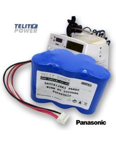 TELIT POWER Fresenius MCM440 PT NiMH paket 6 V 3000 mAh Panasonic
