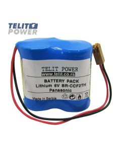 TELIT POWER Baterija Litijum 6V BR-CCF2TH Panasonic - memorijska baterija za CNC-PLC mašine