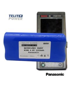 TELIT POWER Baterija za FLUKE dvokanalni osciloskop BOSCH PMS100 NiMH 4.8V 3000mAh Panasonic