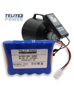 TELIT POWER Baterija NiMH 6V 1600mAh za ATOM TEX AT1117M monitor radijacije