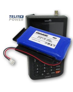 TELIT POWER Li‑Po baterija 7.4V 2300mAh za WS6912 Satlink TOTAL TV tragač signala