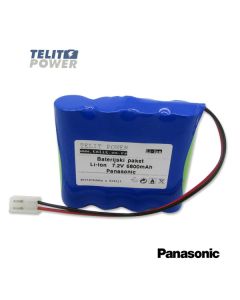 TELIT POWER ATMOS Li-ion paket 7,2 V 6800 mAh Panasonic