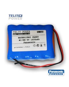 TELIT POWER IKO3 HeartMirror NiMH paket 6 V 1600 mAh Panasonic