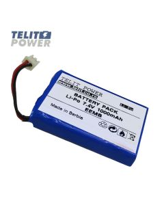 TELIT POWER Baterija Li-Po 7.4V 1000mAh za WS6933 Satlink TOTAL TV TRAGAČ SIGNALA