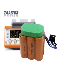 TELIT POWER Dräger Oxylog 2000 NiMH paket 7,2 V 1600 mAh Panasonic