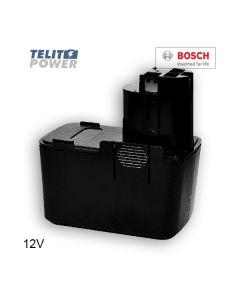 TELIT POWER 12V 3000mAh Panasonic - Replacement battery for BOSCH tip 2 ASG 52