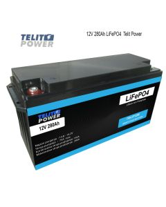 TELIT POWER Akumulator 12V 280Ah TPB-LFP12280 LiFePO4 Telit Power