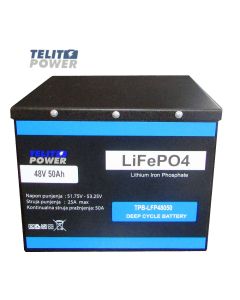 TELIT POWER Akumulator u metalnom kućištu 48V 50Ah TPB-LFP48050 LiFePO4