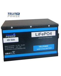 TELIT POWER Akumulator u metalnom kućištu II verzija 48V 50Ah TPB-LFP48050 LiFePO4
