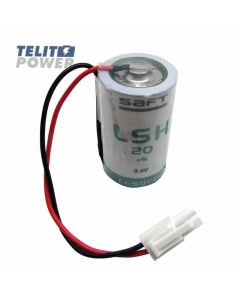 TELIT POWER Baterijski paket Li-SOCl2 3.6V LSH 20 Saft za RHMZ UM1-R20-D OTT ITC