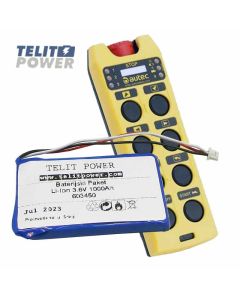 TELIT POWER Baterija Li-Po 3.7V 1000mAh za AUTECH AIR8 kran kontroler