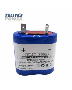 TELIT POWER Baterija NiMH 2.4V 3000mAh PANASONIC za ZUMTOBEL 04797088