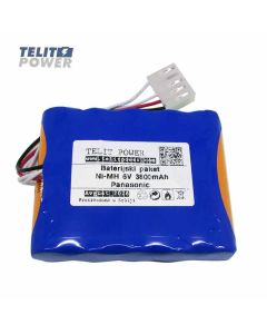 TELIT POWER EJ2309 NiMH 6V 3800mAh baterijski paket za stroboskop