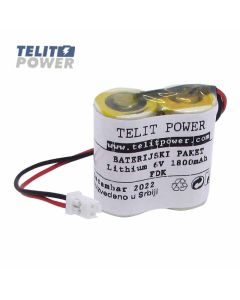 TELIT POWER Baterija MR-BAT6V1 – 6V 1800mAh za M89 Driver i MR-J4 Servo Sistem