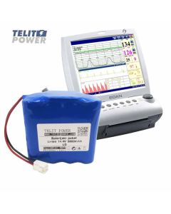 TELIT POWER Edan F6 F9 Fetal monitor baterija 14.4V 5800mAh – zamenska Li-ion