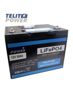 TELIT POWER Akumulator sa Bluetooth konekcijom 12 V 50 Ah TPB-LFP12050 LiFePO4