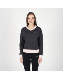 LA TERRA  Duks adela v neck sweatshirt W