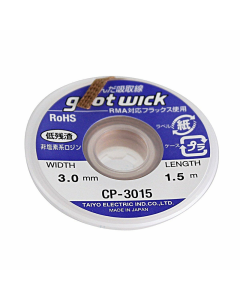 Traka (zica) za razlemljivanje i uklanjanje kalaja GOOT CP-3015 3.0mm-1.5m - 115133