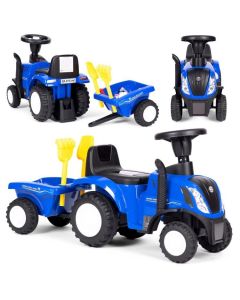 ECO TOYS Traktor sa prikolicom za decu, plava - 658T BLUE