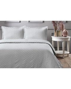 DEKOR DOM Prekrivač TRATTINO 200x220 - Grey - 023764