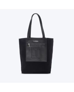 LA TERRA large canvas tote