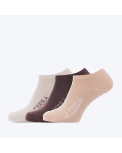 LA TERRA Čarape ankle 2 multicolor 3pc W