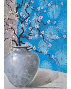 DELTA LINEA Uramljena slika Trešnjin cvet 60x80 cm - 6821