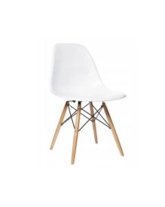 LEMON PLANET Trpezarijska stolica Aurora, bela