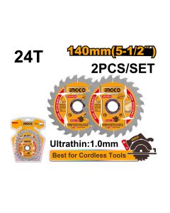 Set lista testere za drvo TSB1403 140 mm 24T SUPER INGCO