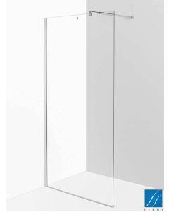 Linni Tuš paravan walk-in Elegance 110x200cm 8mm providno staklo, srebrni profil - 8926-1-1