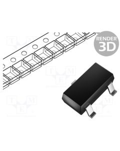 OEM Tranzistor PNP -30V 1.5A 0.5W Hfe=100-320 SOT89 - TZ005