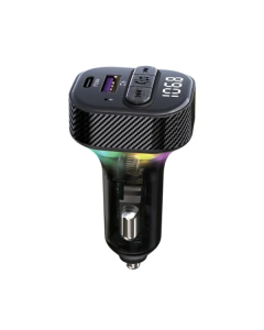 FM Transmiter i punjač Kettz Yare Bluetooth/QC3.1/Type-C PD30W/LED