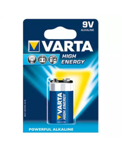 Baterija Varta 6LR61 High Energy 9V, nepunjiva