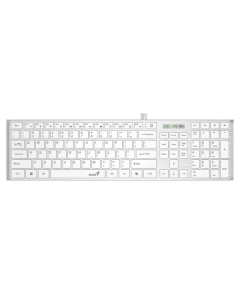 Tastatura Genius SlimStar 126 USB US bela