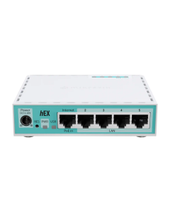 MikroTik E50UG hEX ruter sa 5 x Gigabit LAN / WAN portova 10/100/1000Mb/s + USB (Storage), ARM 64bit