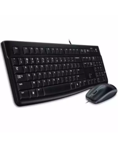 Tastatura + miš Logitech Deluxe MK120 YU, crna