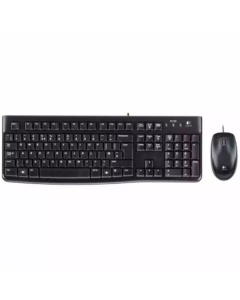 Tastatura + miš Logitech Deluxe MK120 US crna