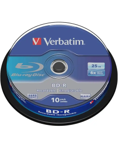 Blue-Ray Verbatim 25GB 1/10 6x/zvono