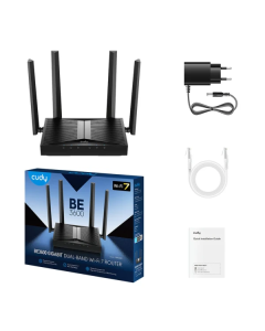Wireless Mesh Router Cudy WR3600/BE3600 WiFi 7/EXT4x5dBi/1W/4LAN