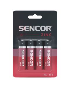 Baterija Sencor R06 AA 4BP Cink Karbon 4/1