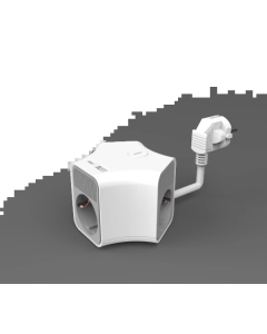 Produžni kabl sa prenaponskom zaštitom sa 3 utičnice MAX MPS-03UG-3M/3m/USB portovi(USB A + USB C )