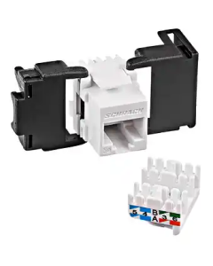 Modul RJ-45 kat. 5 UTP (SFA) HSEMRJ5UWS Schrack