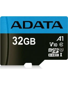 Micro SD Card 32GB AData + SD adapter AUSDH32GUICL10A1-RA1/ class 10