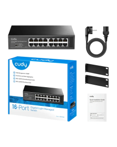 Svič 10/100/1000 16-port Cudy GS1016E Light Managed