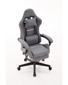 Gaming stolica ePlayGame HC-4095 PG platno/sivo roze