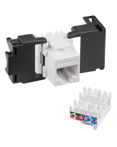 Modul RJ-45 kat. 6 UTP HSEMRJ6UWS Schrack