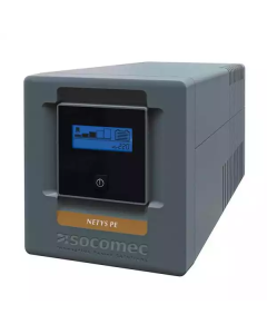 UPS Socomec NeTYS PE 1000VA/600W 230V 50/60Hz AVR, Step wave, LCD displej, RJ45,1xUSB