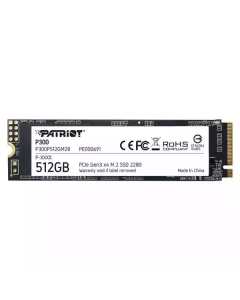 PATRIOT M.2 NVMe 512GB Patriot P300 1700MBs/1100MBs P300P512GM28